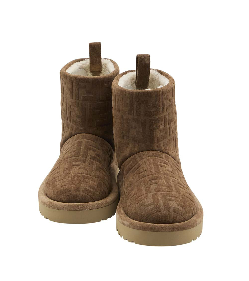 Brown Logo Boots 4