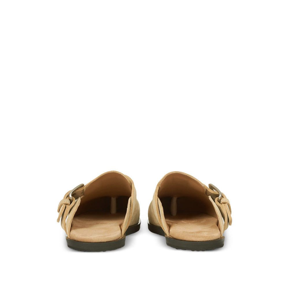 Beige Tabi-toe Sandals 4