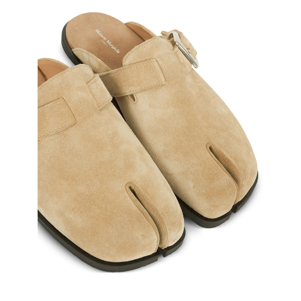 Beige Tabi-toe Sandals 5