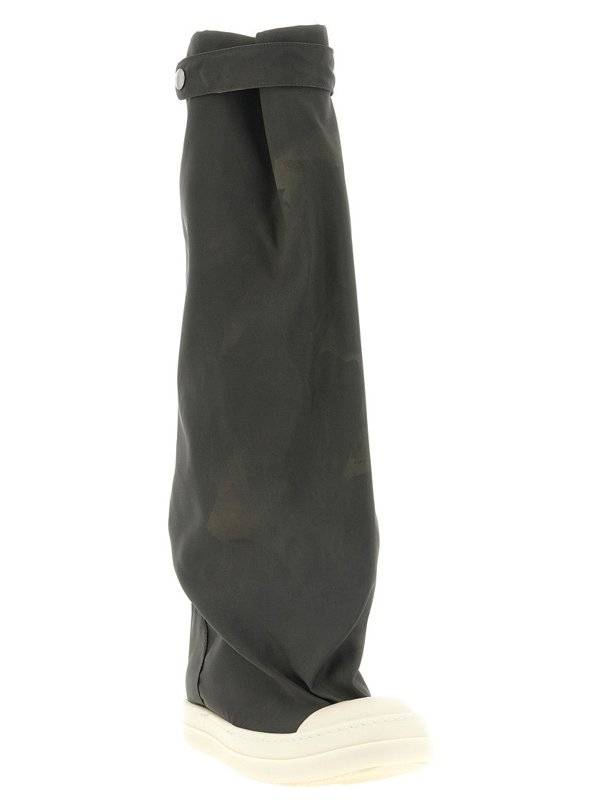 Grey High-knee Boots 2