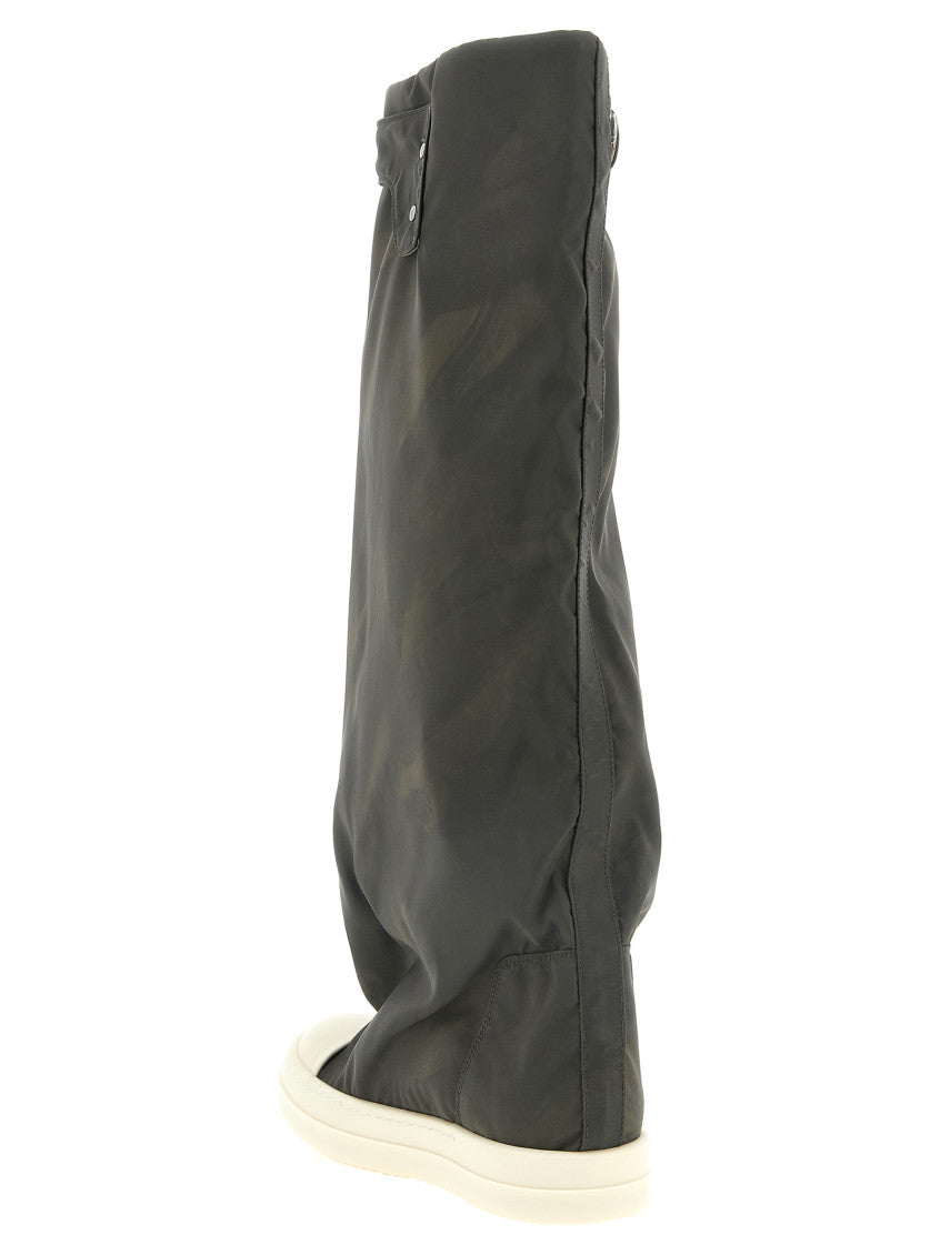 Grey High-knee Boots 3