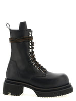 Black Lace-Up Bogun Boots 1