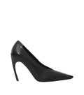 Black Leather Pumps 1