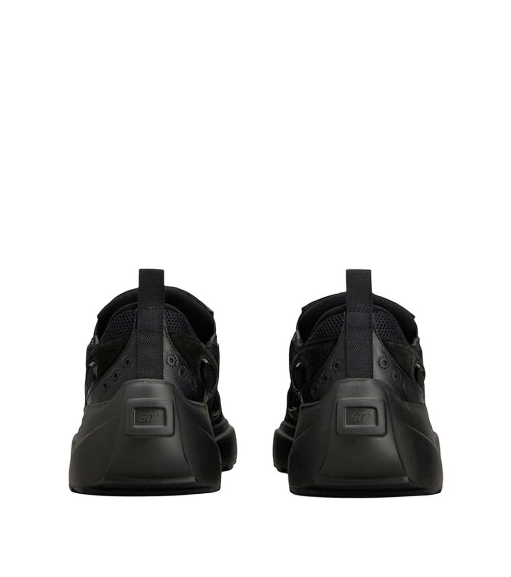 Black Lace-up Sneakers 2
