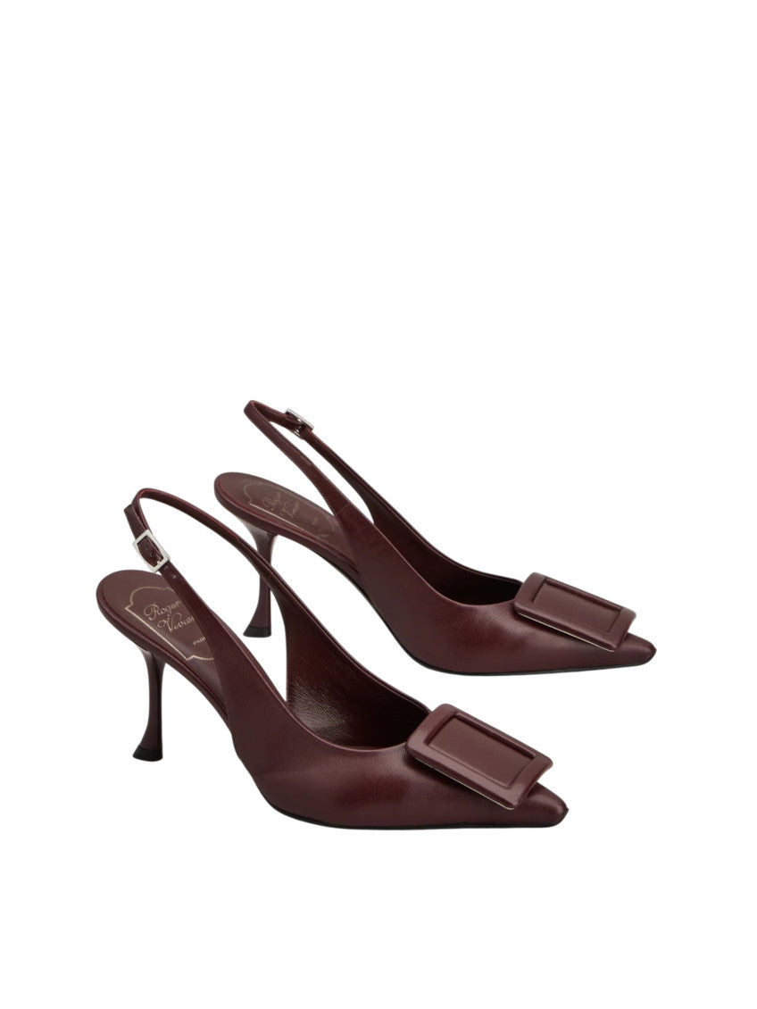 Brown Slingback Pumps 2
