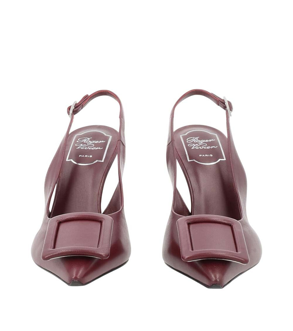 Brown Slingback Pumps 3