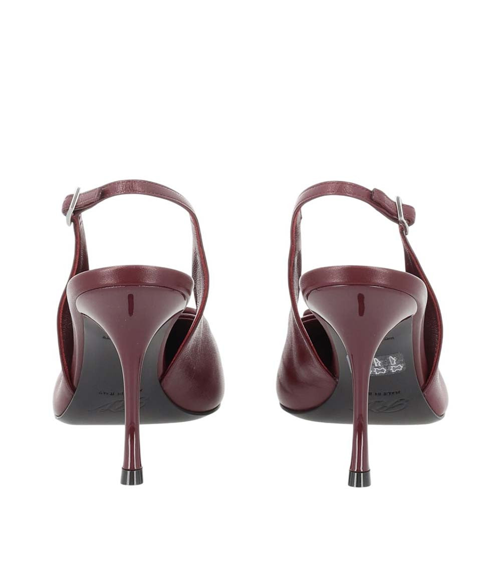 Brown Slingback Pumps 4