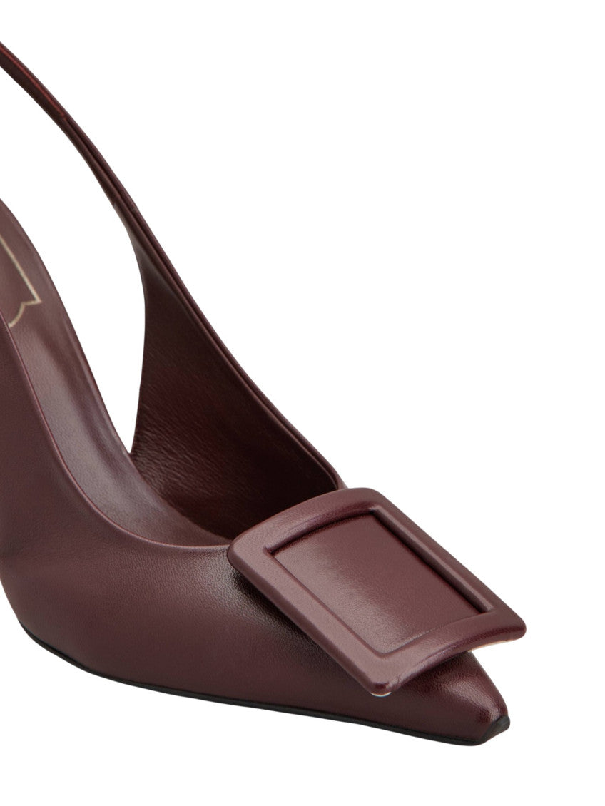 Brown Slingback Pumps 5