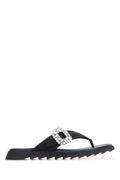 Black Embellished Sandals 1