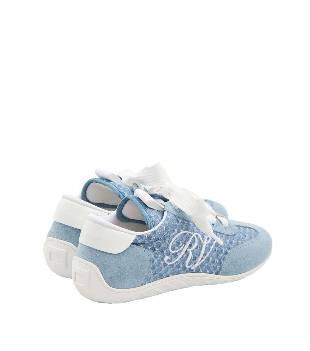 Light Blue Low Sneakers 3