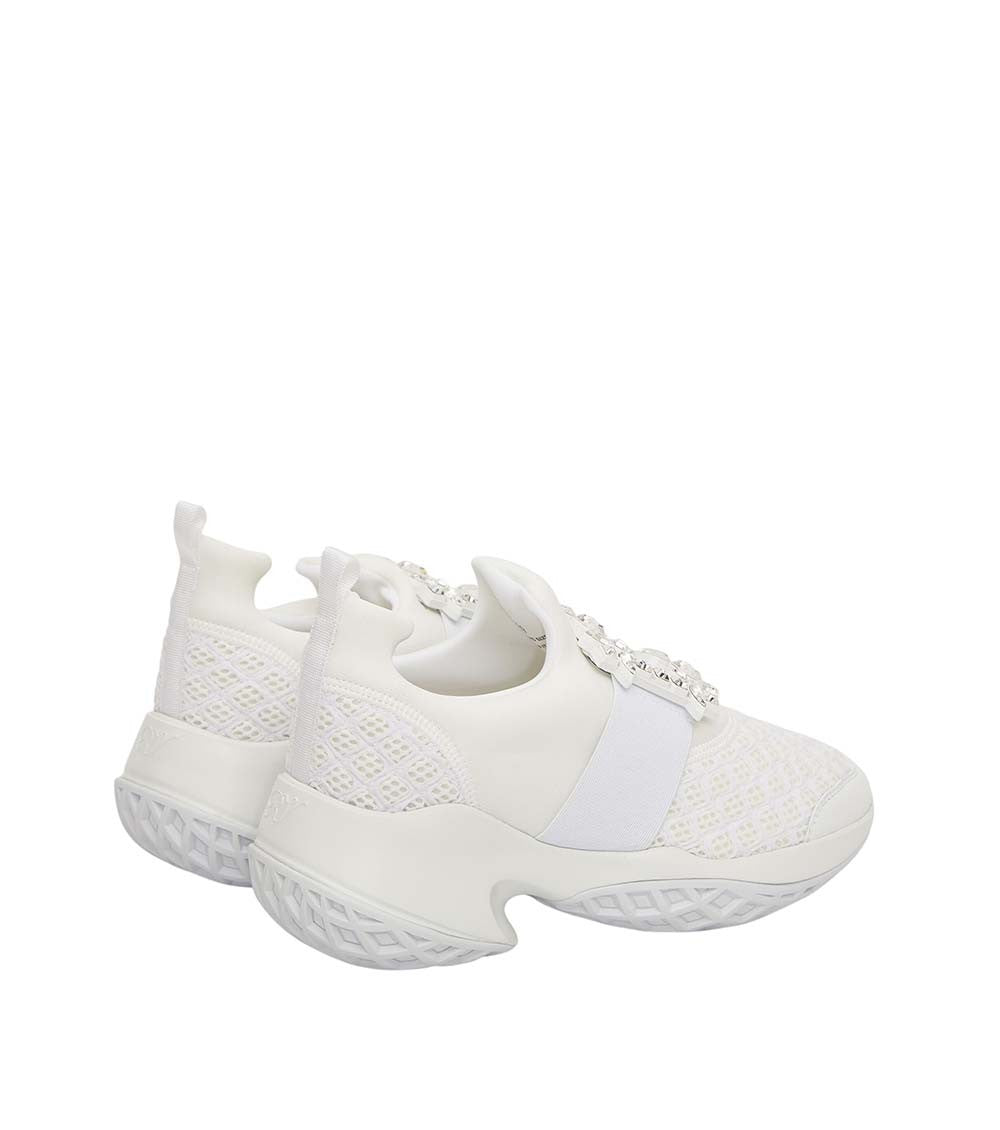 White Crystal Sneakers 3