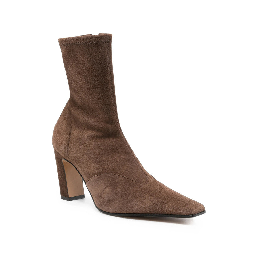 Brown Suede Ankle Boots 2