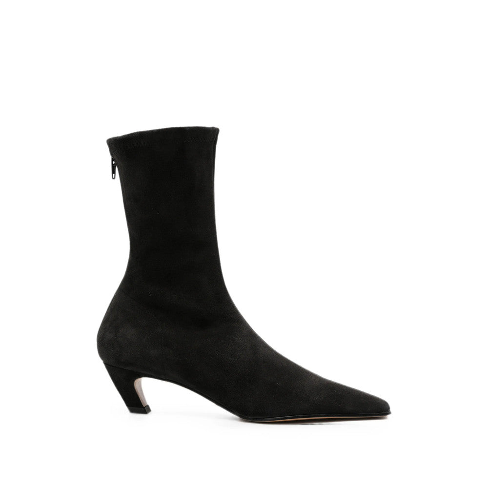 Black Suede Boots 1