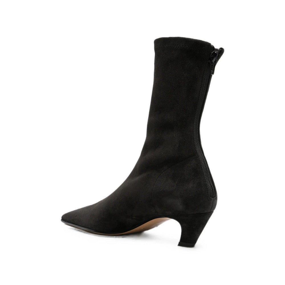Black Suede Boots 3