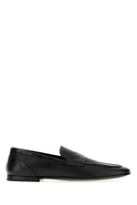 Black Leather Loafers 1