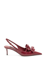 Red Embellished Pumps 1