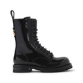 Black Lace-up Boots 1