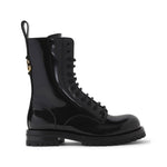 Black Lace-up Boots 1