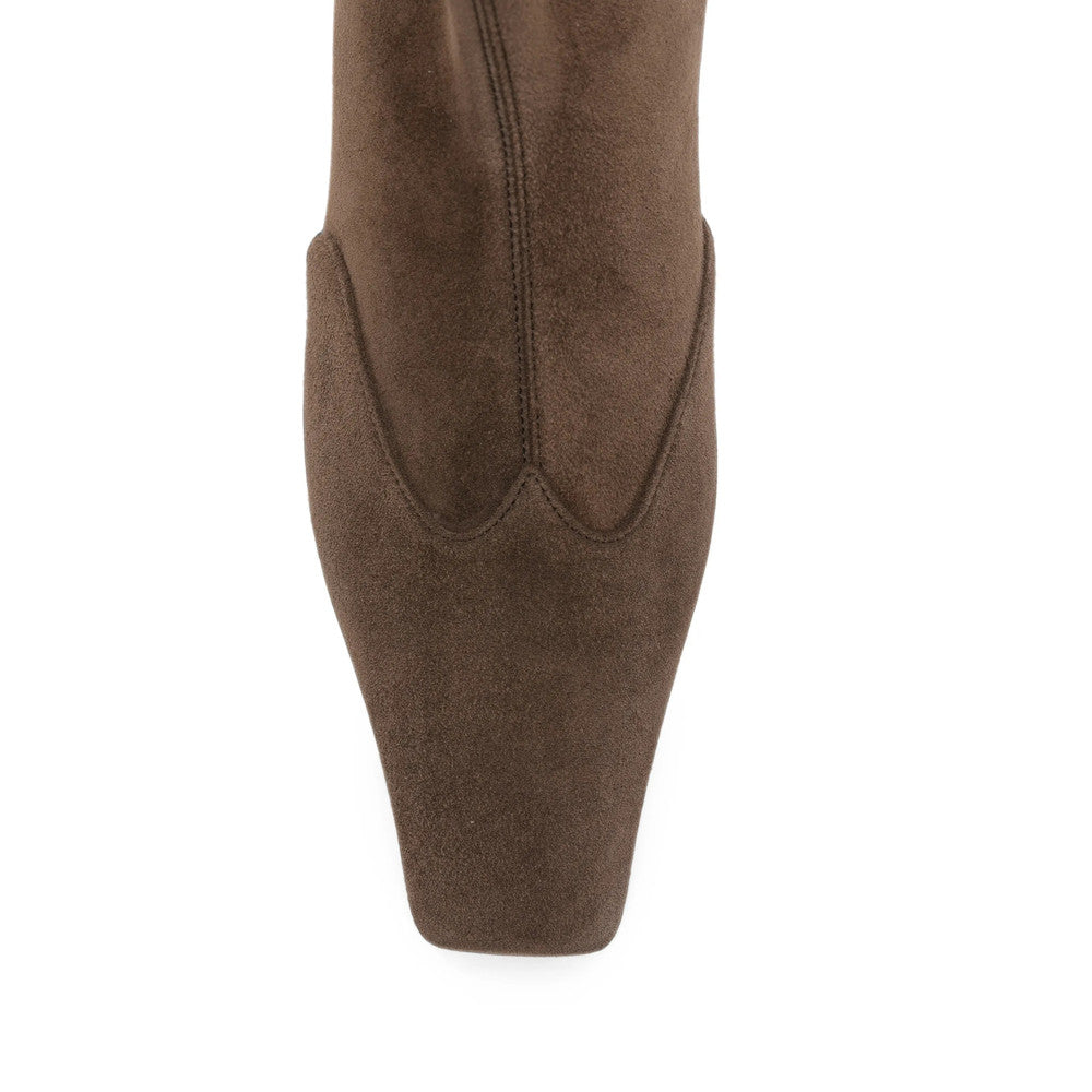 Brown Suede Ankle Boots 3