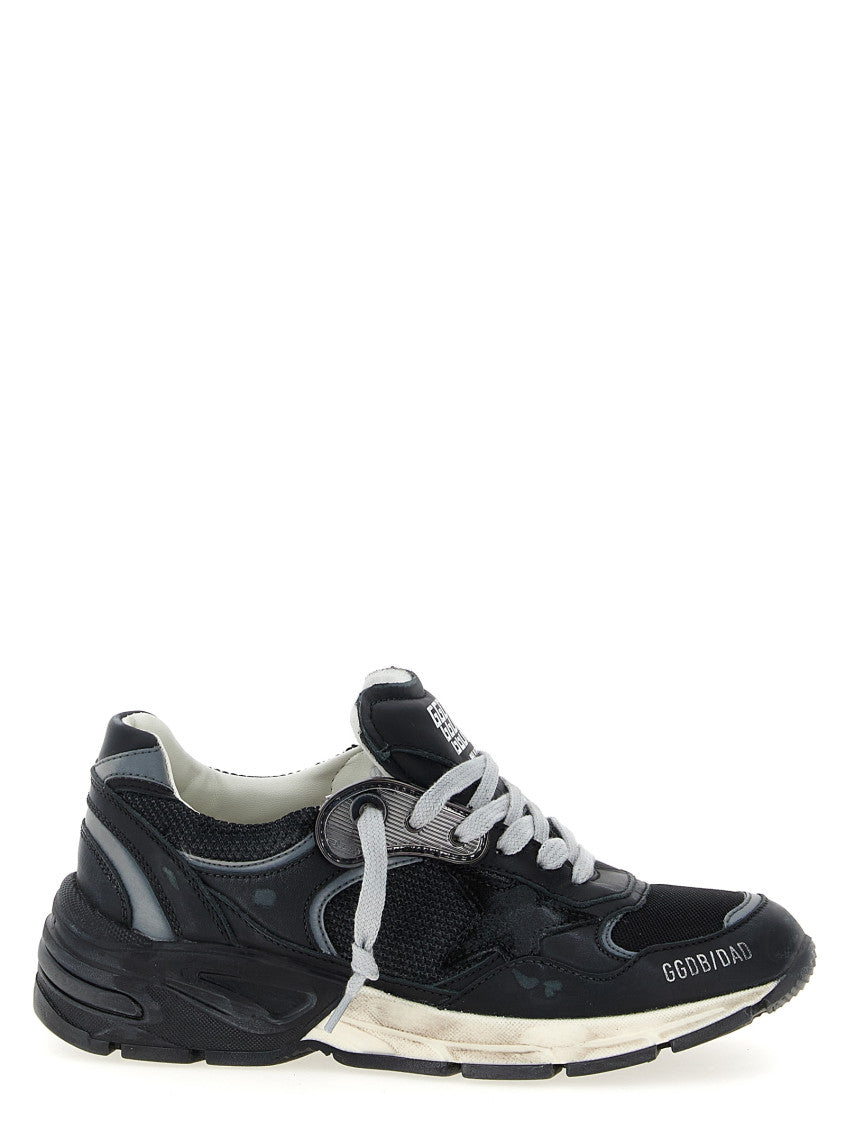 Black Lace Up Sneakers 1