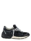 Black Lace Up Sneakers 1
