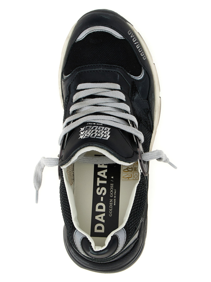 Black Lace Up Sneakers 4