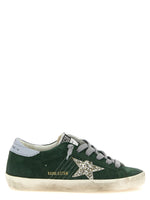 Green Embellished Sneakers 1