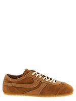 Brown Lace Up Sneakers 1