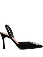 Black Slingback Heels 1