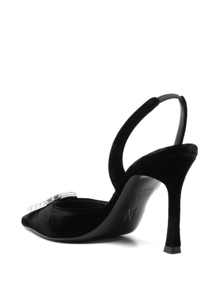 Black Slingback Heels 3