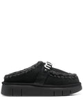 Black Logo Slippers 1