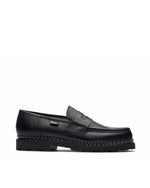 Black Leather Loafers 1