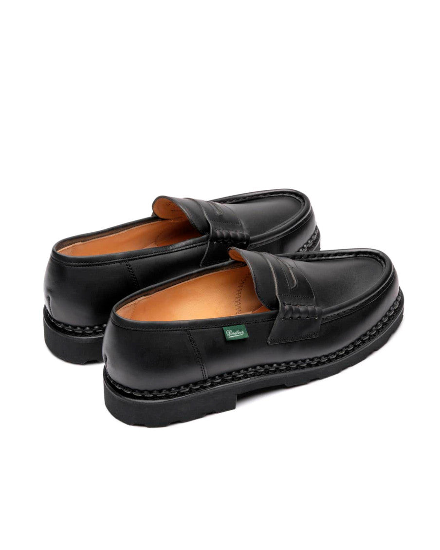 Black Leather Loafers 3