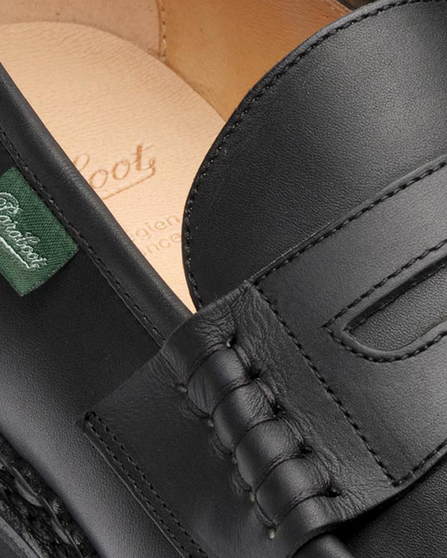 Black Leather Loafers 4
