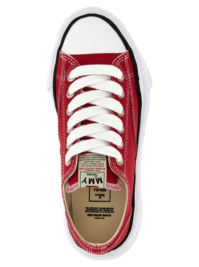 Red Low Top Sneakers 4