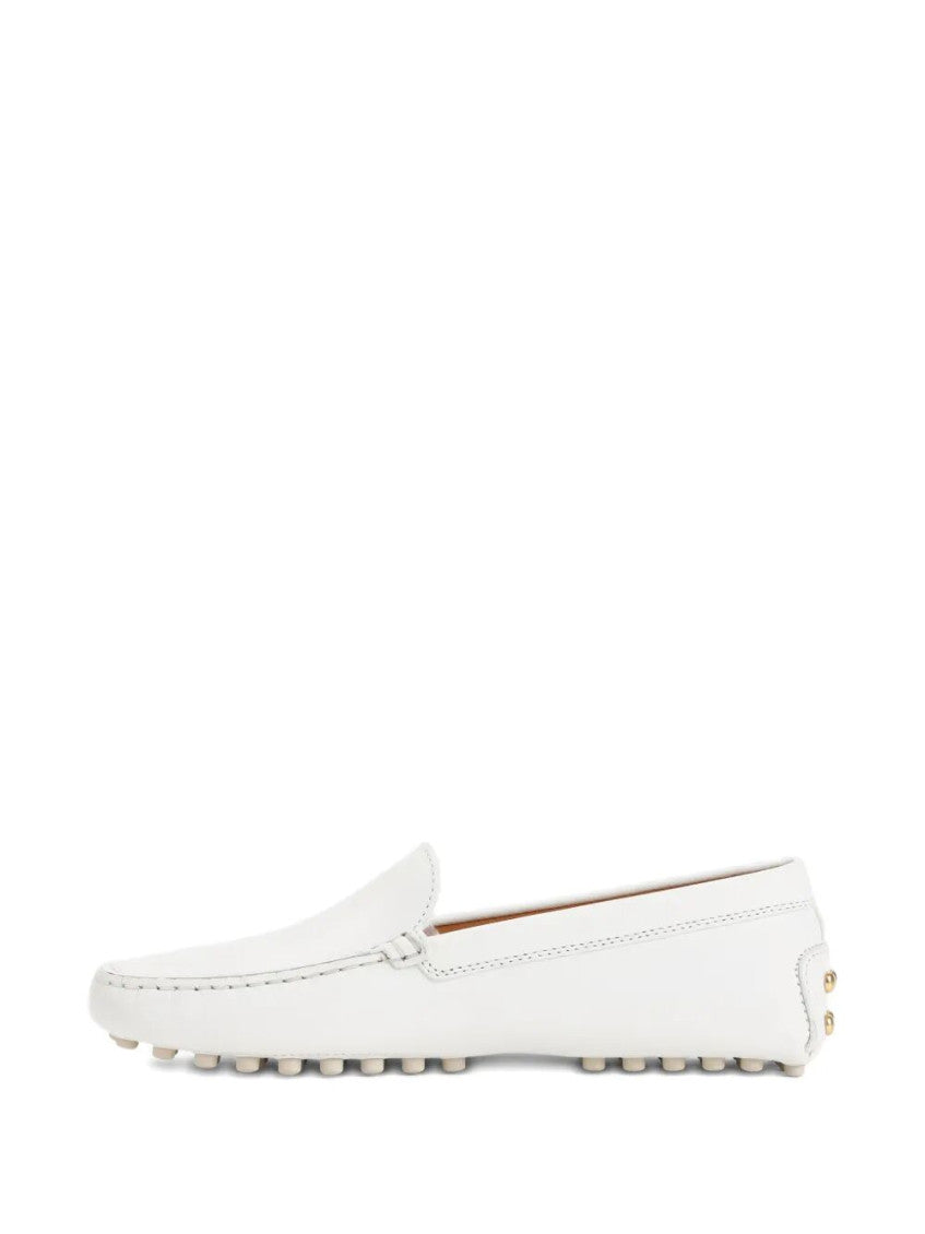 White Leather Loafers 3