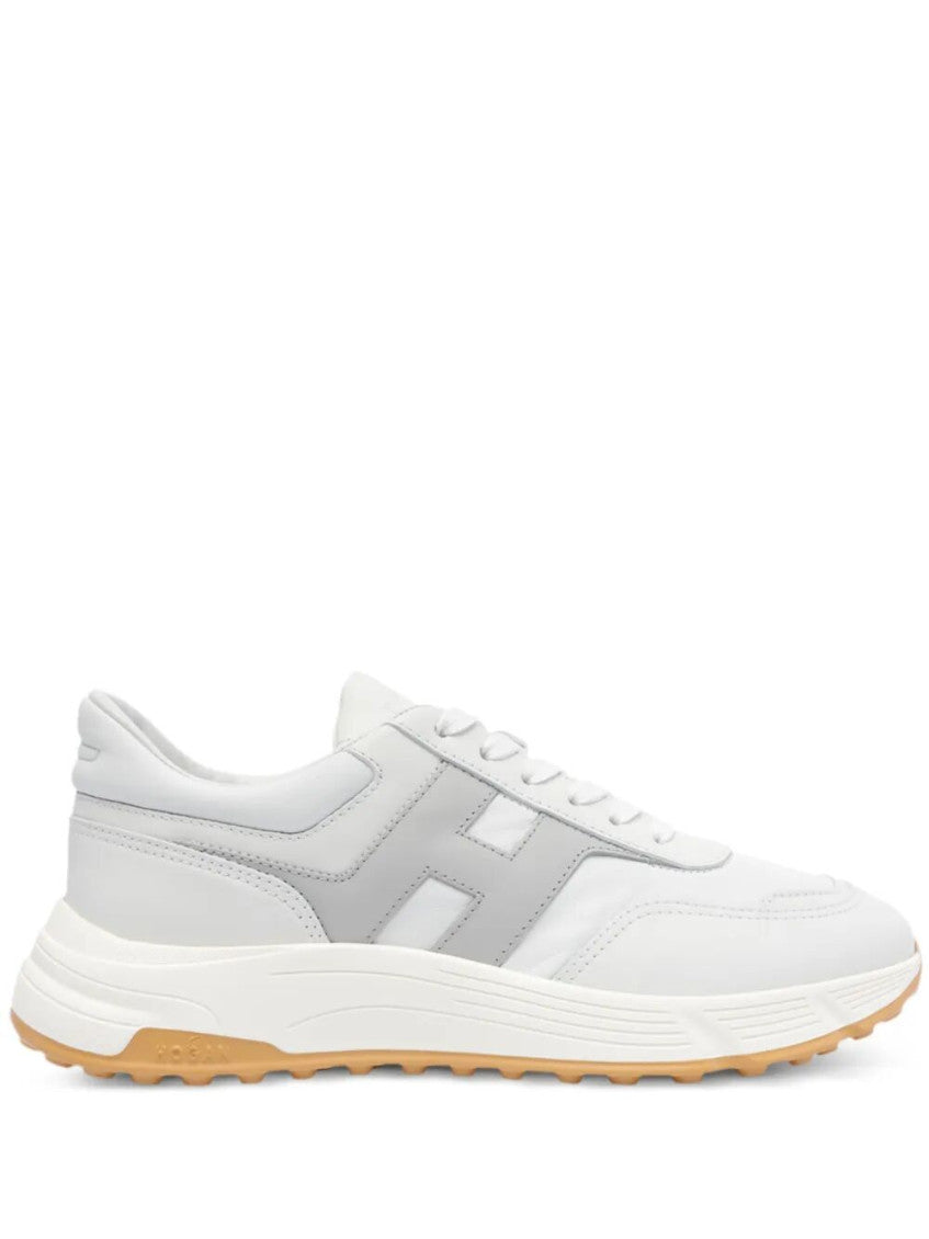 Grey Logo Sneakers 1
