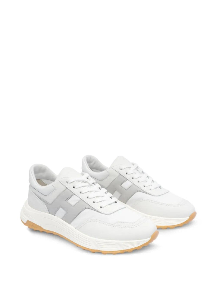 Grey Logo Sneakers 2