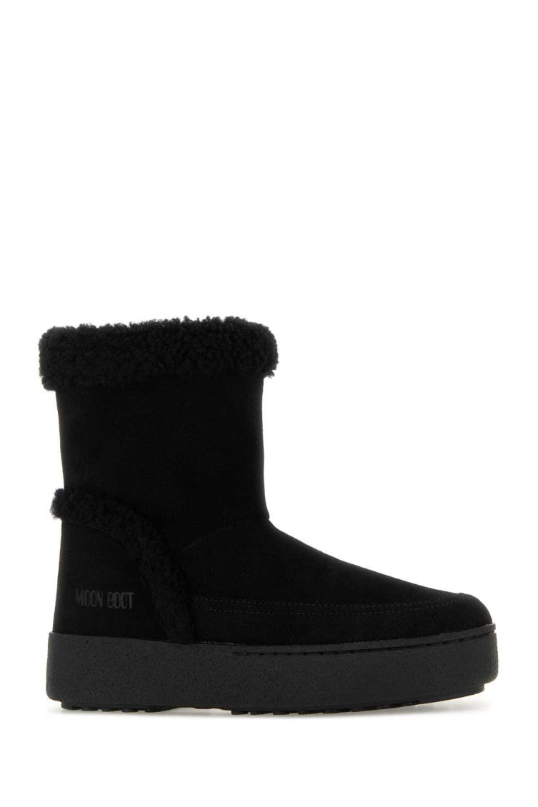 Black Suede Ankle Boots 2