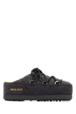 Dark Grey Logo Mules 1