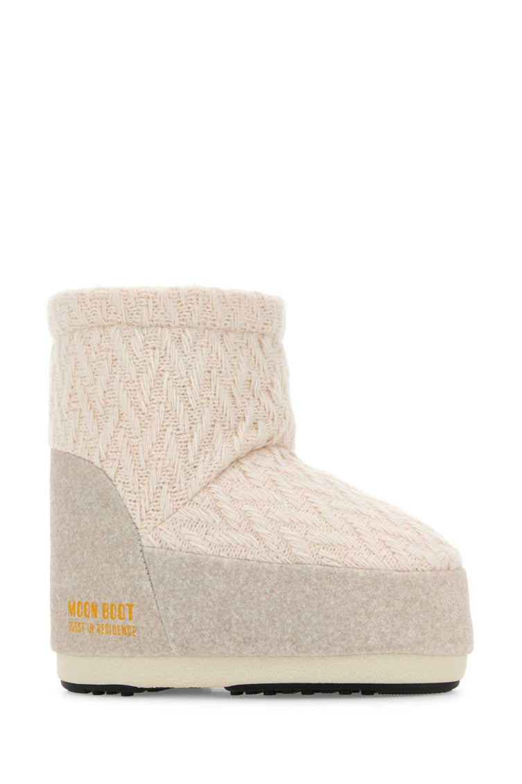 Ivory Icon Low Ankle Boots 2