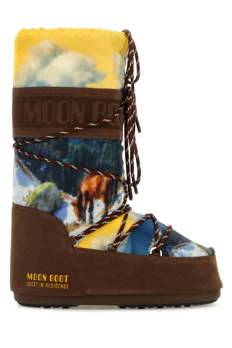 Multi Color Logo Icon Boots 1