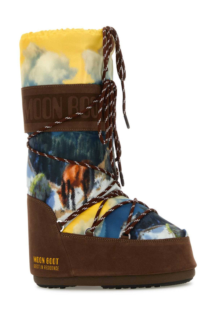 Multi Color Logo Icon Boots 2