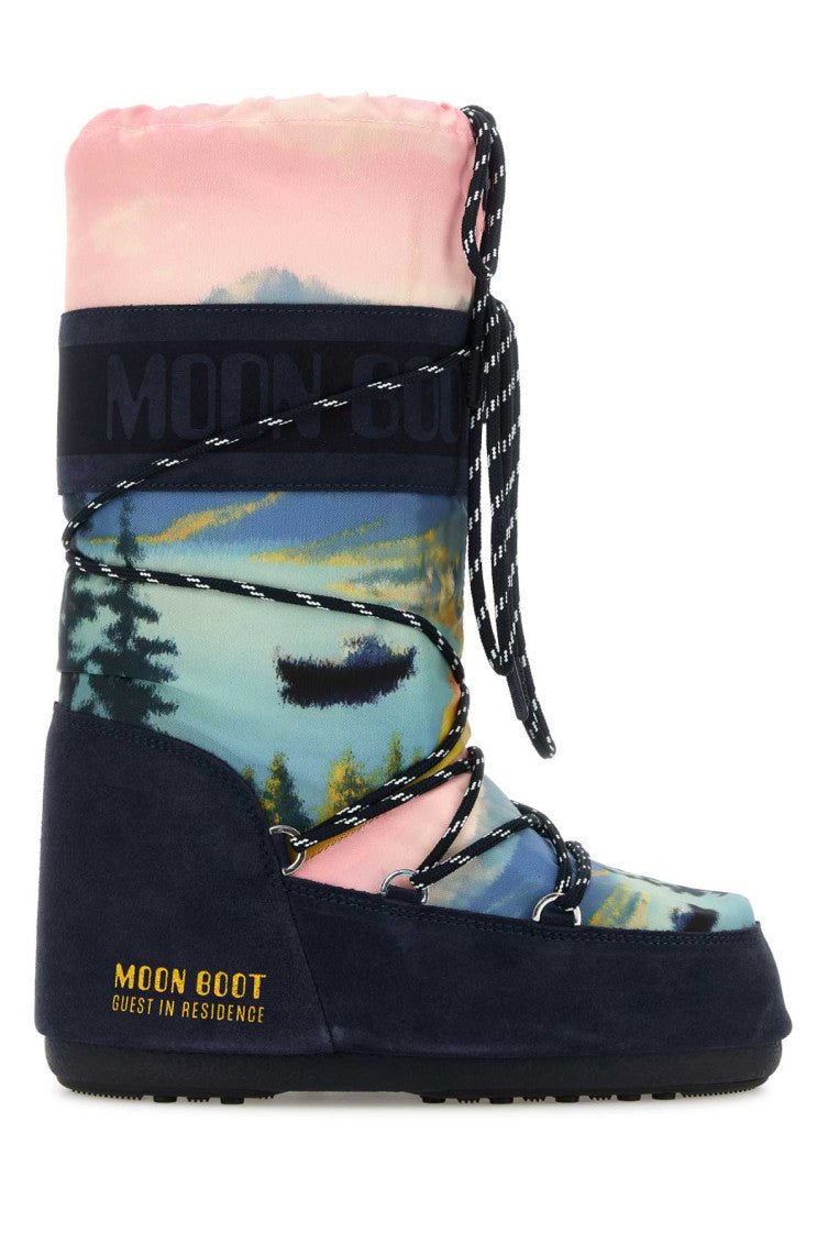 Multi Color Logo Icon Boots 1