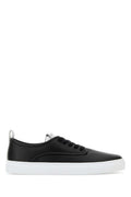 Black Leather Sneakers 1