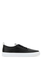 Black Leather Sneakers 1