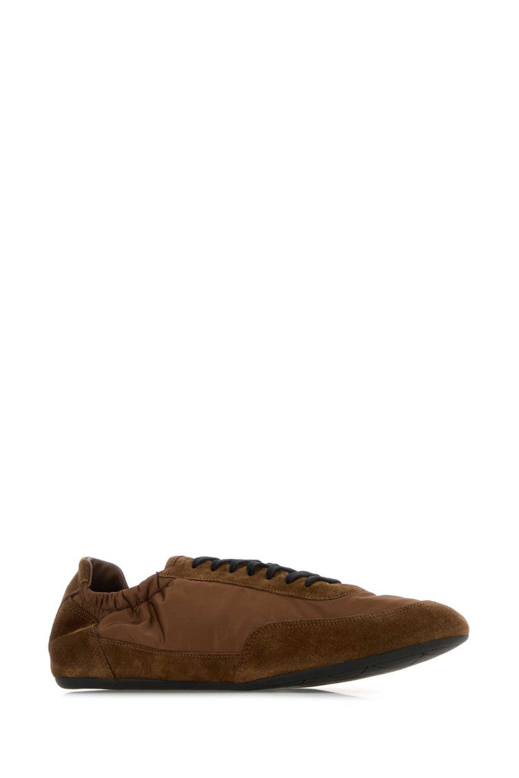 Brown Suede Sneakers 2