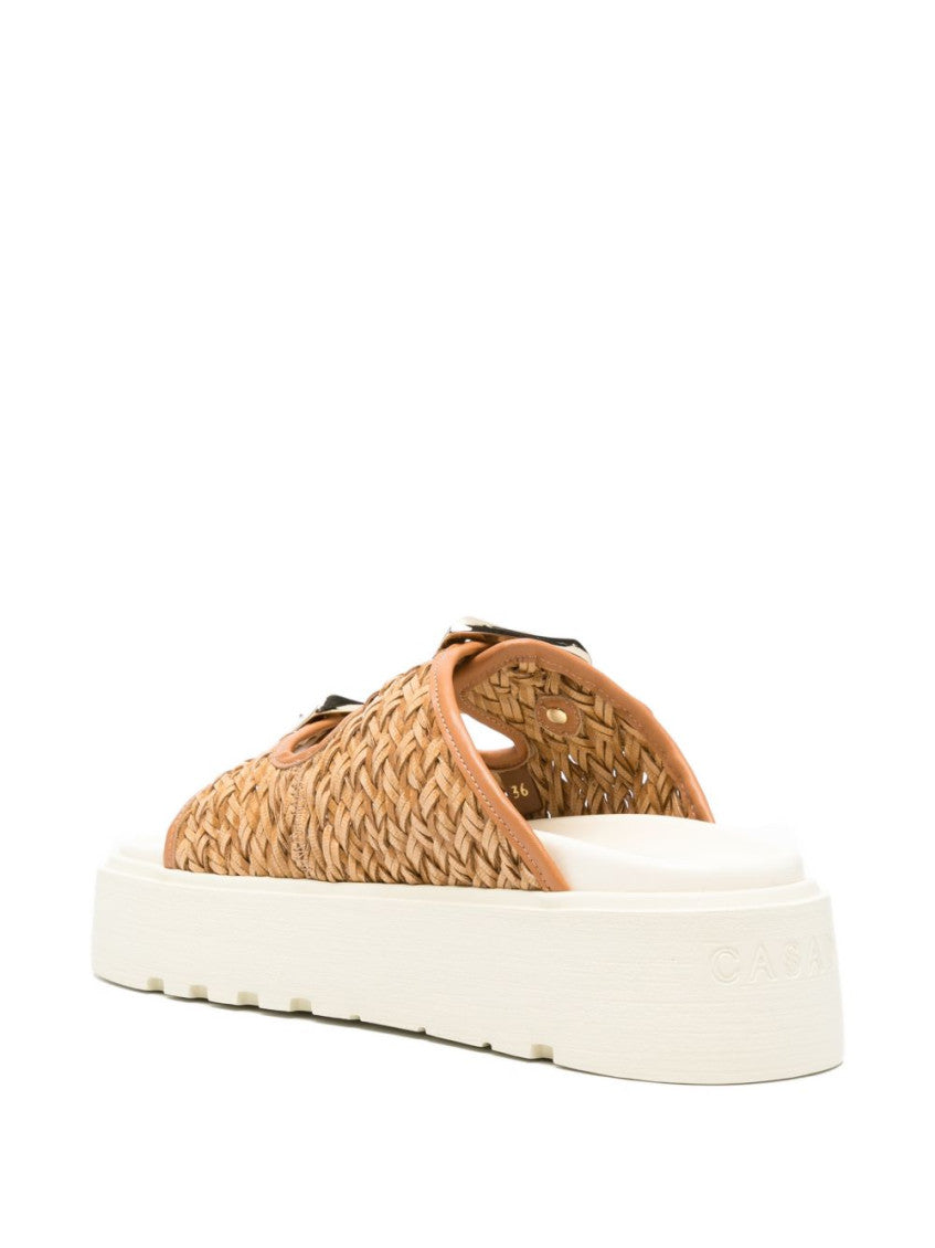 Brown Slip-on Sandals 3