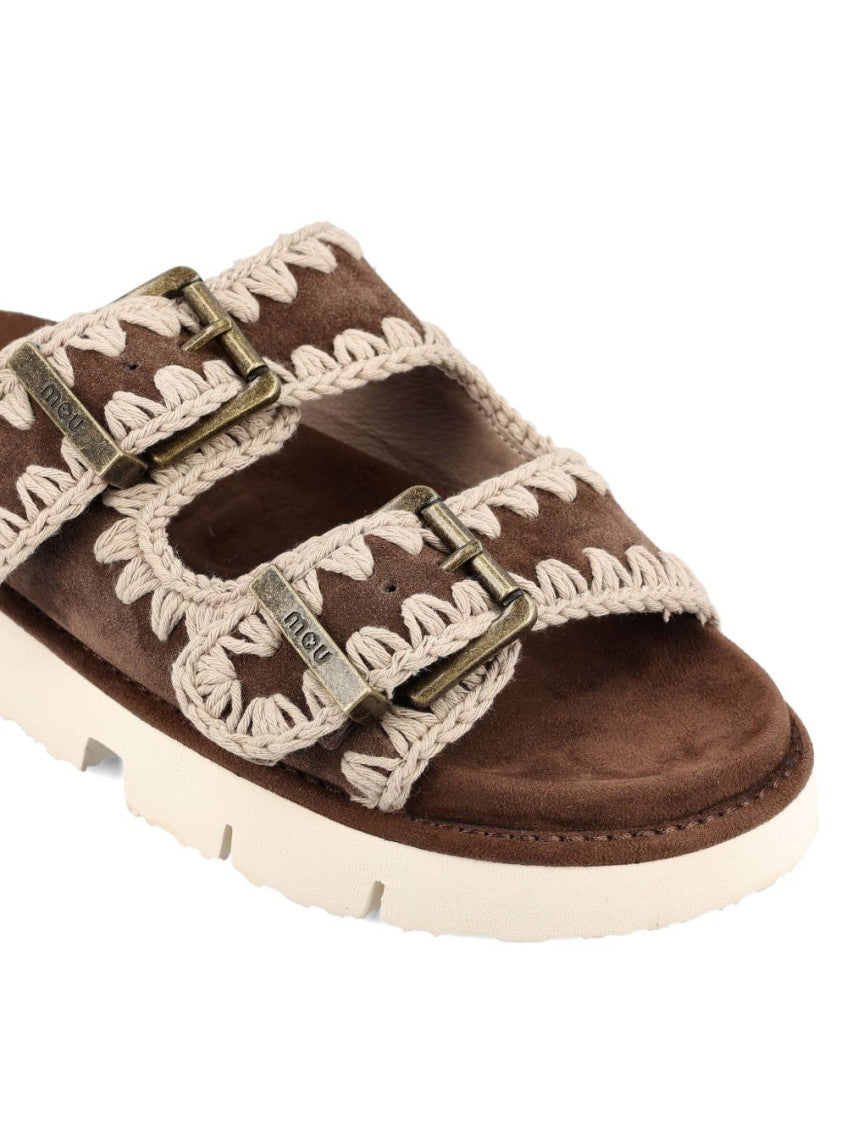 Brown Low Bio Sandals 3