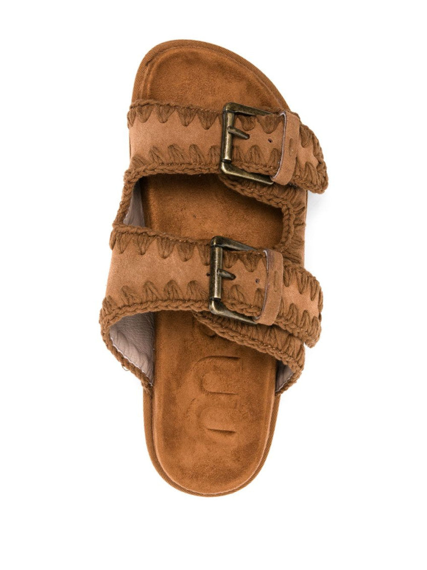 Brown Low Bio Sandals 3